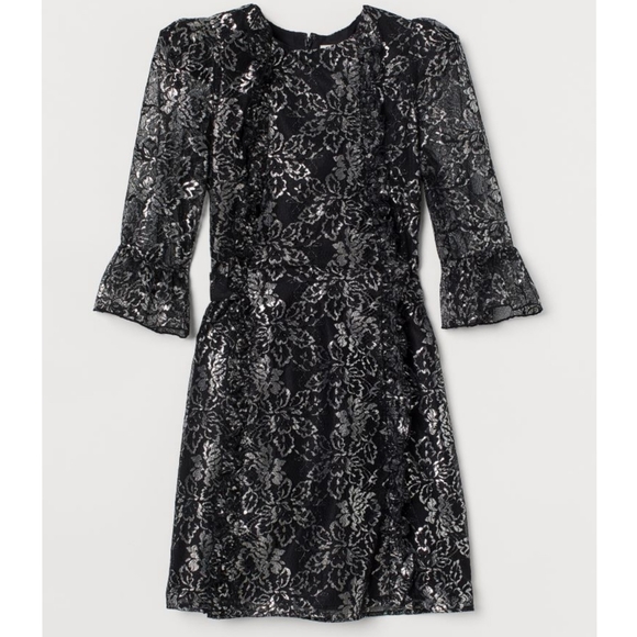 New H&M The Vampires Wife Mystique Lace Mini Dress Size Small LAST ONE! - Picture 6 of 6